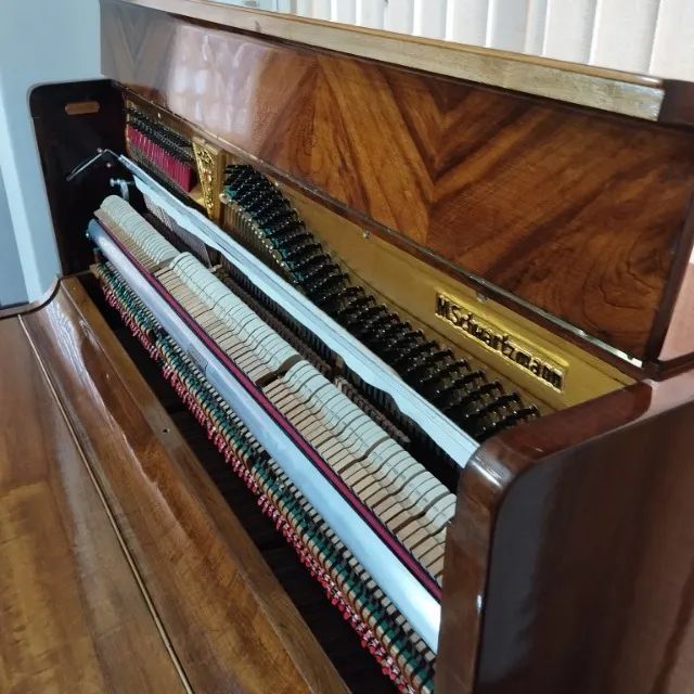 Piano Vertical 1960 M. Schwartzmann, todo restaurado e com timbre maravilhoso. - Foto 4