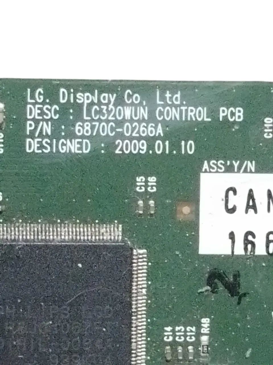 Placa T-Con Philips 32PF15604 / 32PF3604 / LG50FD / LF20FR Original - Código 4668C1 AAGZZG - Foto 2