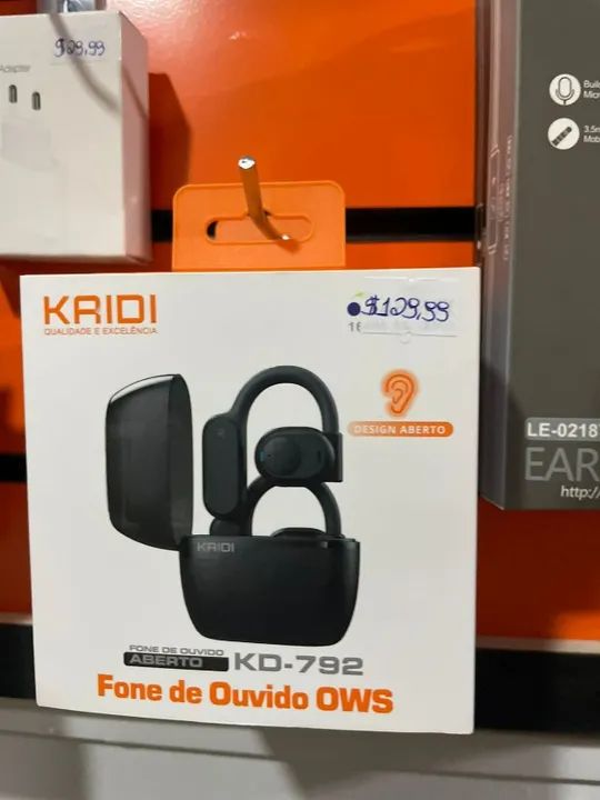 Fone Bluetooht KAIDI kd-792 Som Potente, até 10h de música e carregamento rápido - Foto 3