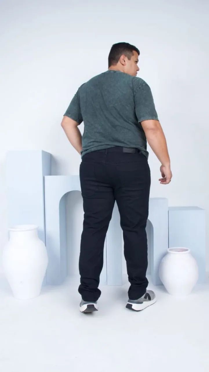 Calça Masculina Plus Size 46 a 52 - Foto 4