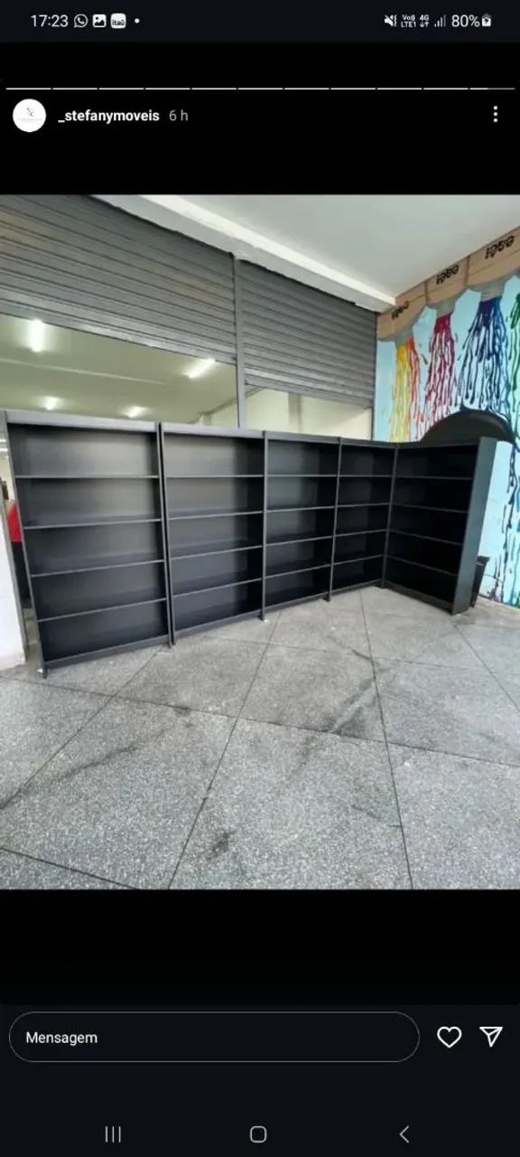 PRATELEIRAS MDF Expositores e prateleiras para comércio 
