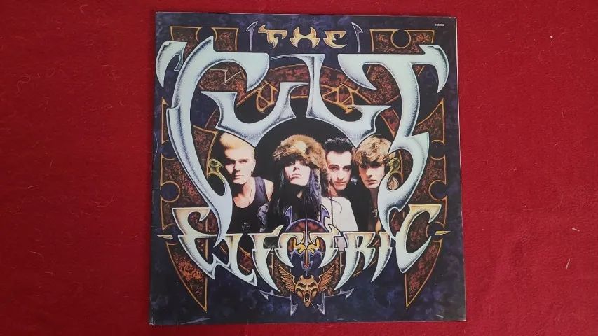 Coleção com três LPs do The Cult - USADOS