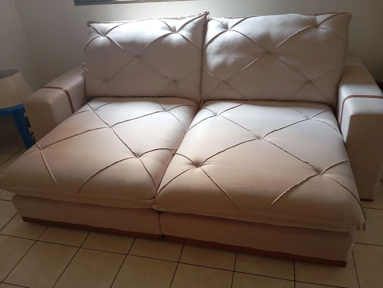 URGENT!!!! Retractable and reclining sofa with pocketed springs, 2.50 m