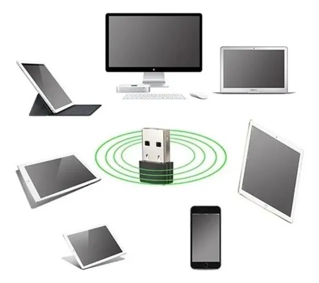 Adaptador Antena Receptor Wireless 150mbps Wi-fi Removível - Foto 4