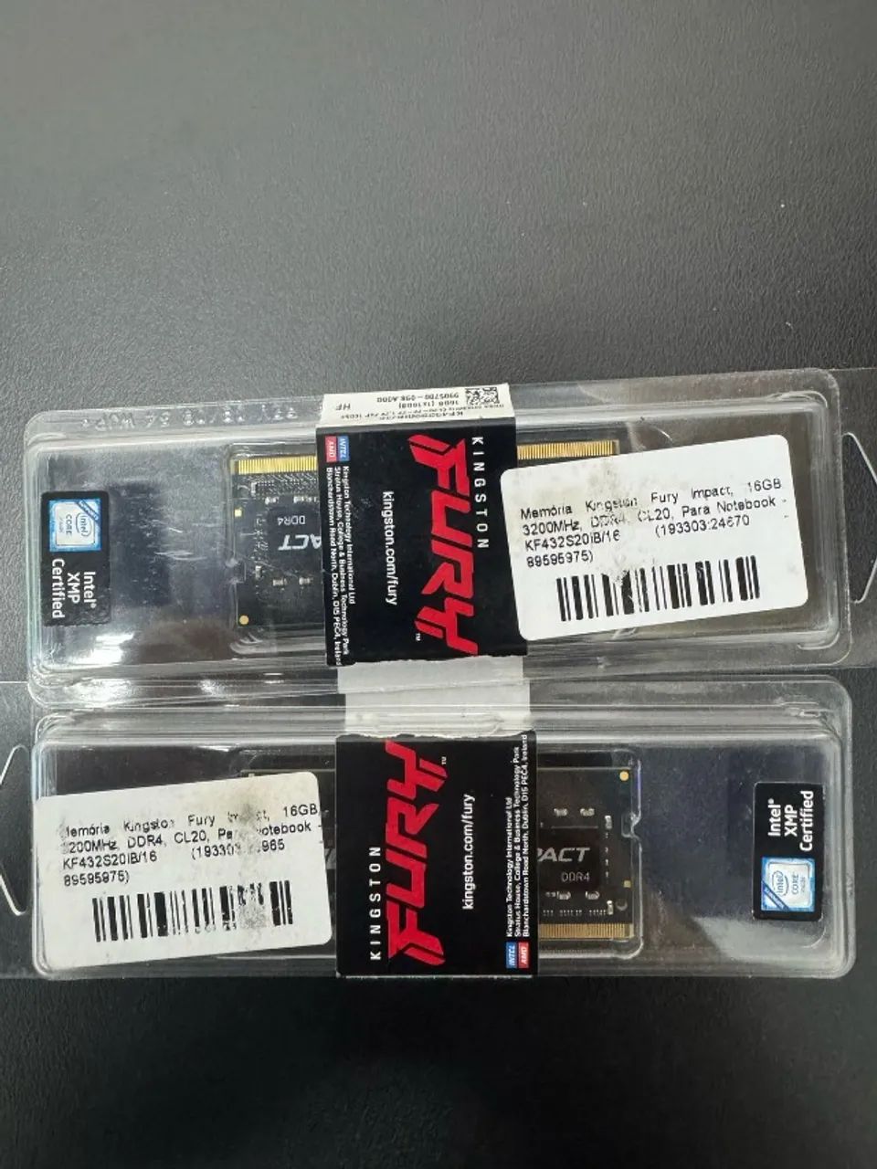 ? Memória RAM Kingston Fury Impact 2x16GB DDR4 3200MHz ? NOVA, nunca usada!