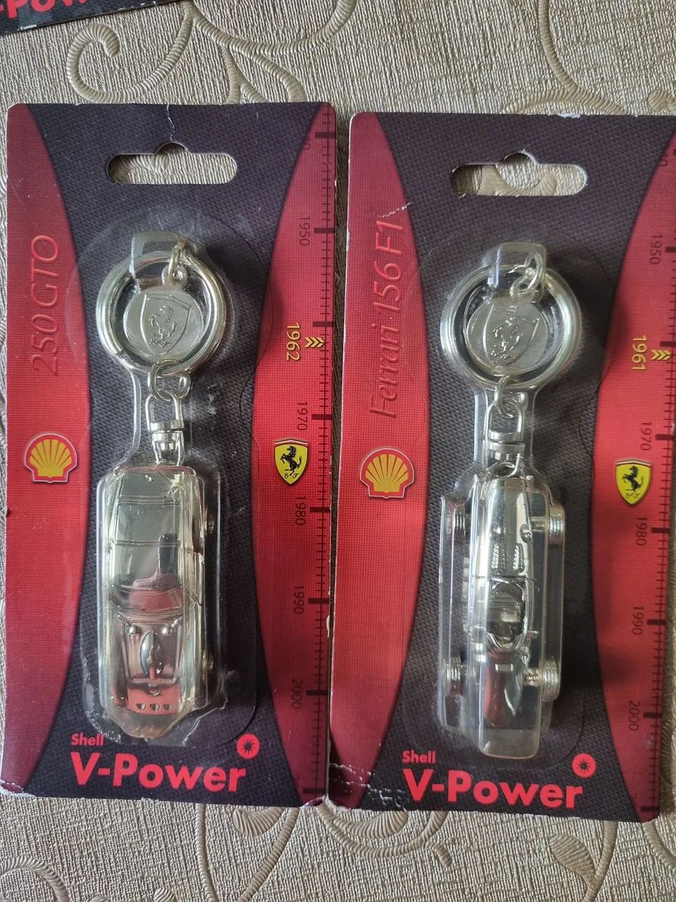 Coleção de chaveiros Ferrari Shell - Foto 2