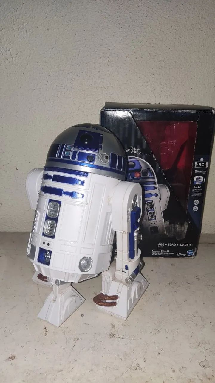 R2-D2 interativo/ blutooth - Star Wars Hasbro