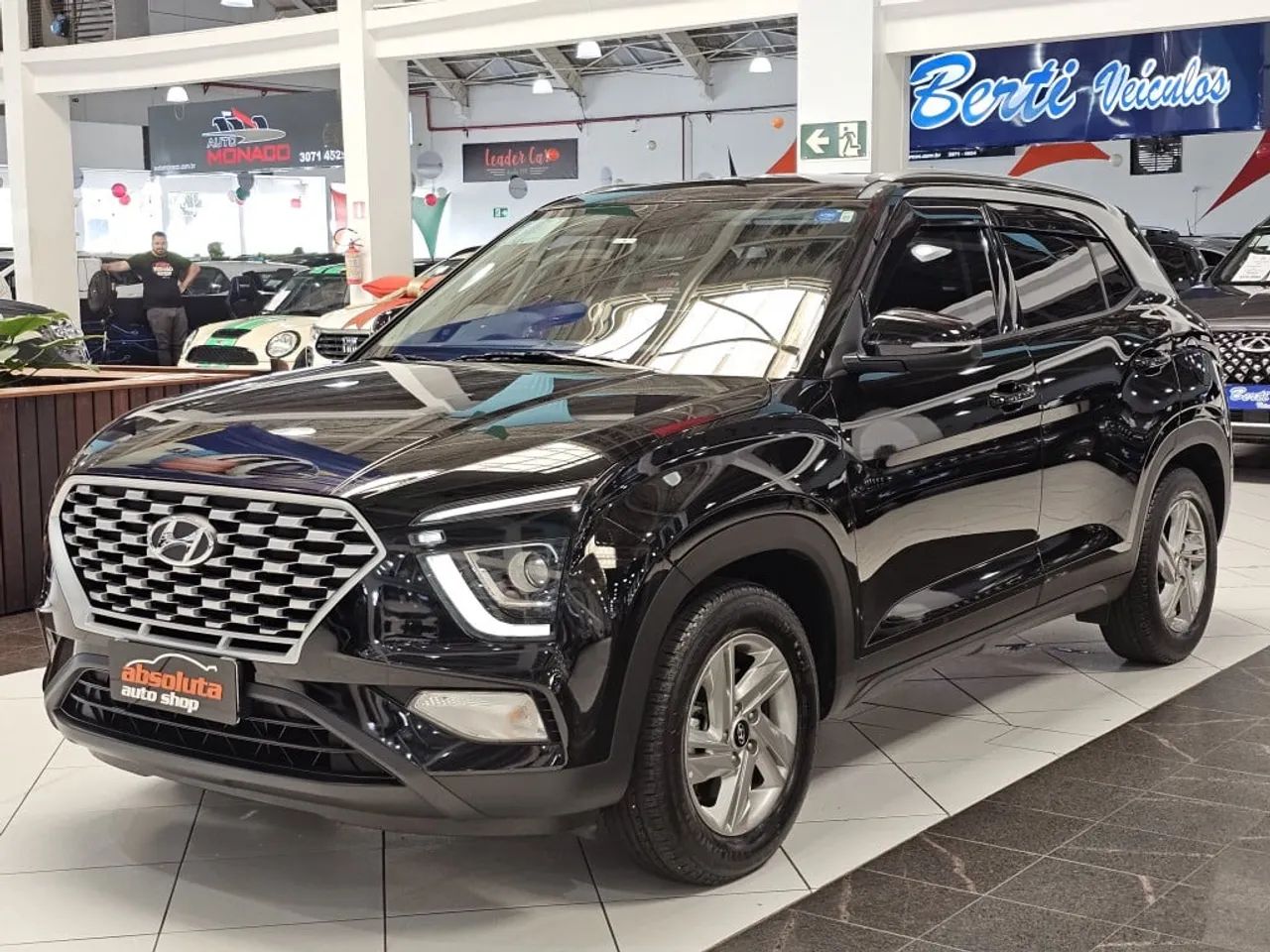HYUNDAI CRETA COMFORT 1.0 TB 12V FLEX AUTOMÁTICO - 2024 - O SUV COM TECNOLOGIA - Foto 5