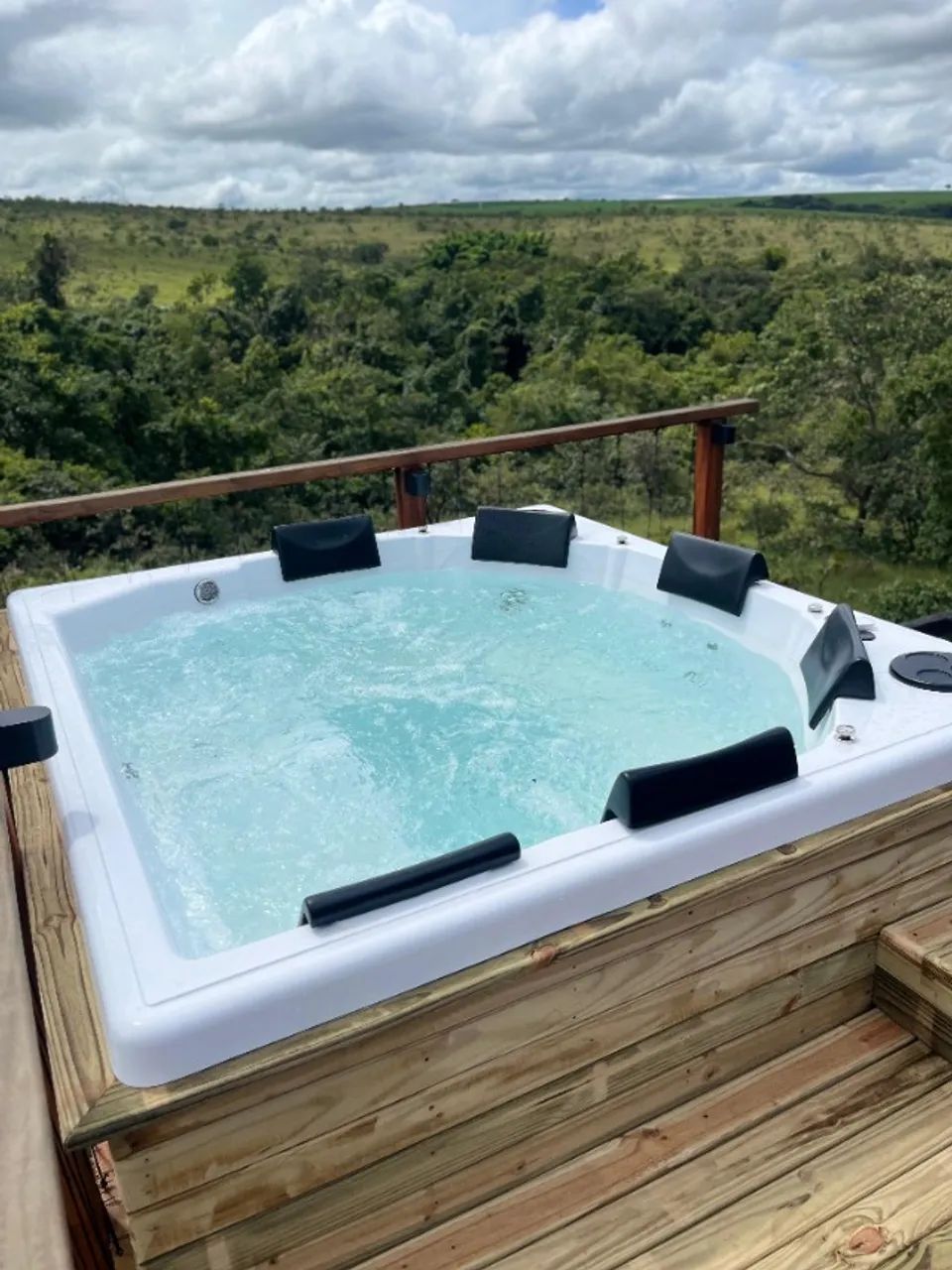 Spa para 6 Pessoas com cooler (jacuzzi, Ofurô, banheira) completo com hidro e aquecedor. - Foto 4