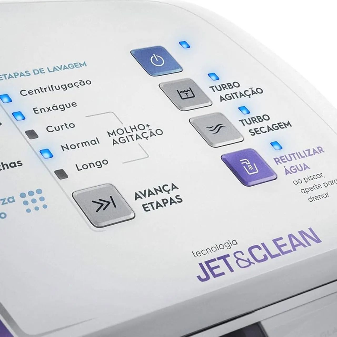 Máquina de Lavar Roupa Electrolux 10,5kg  Branca - Foto 3