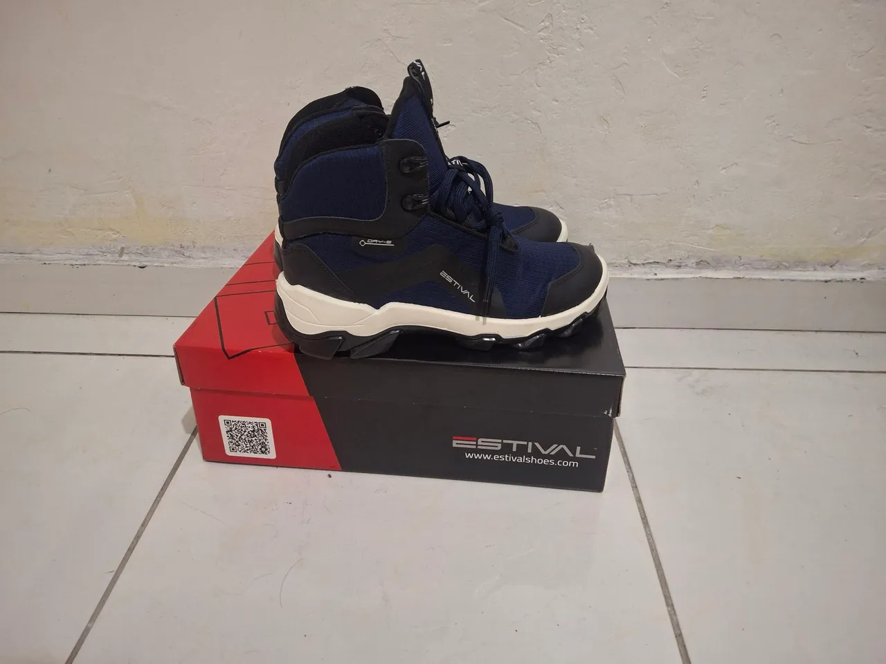 Bota Estival Azul Marinho
