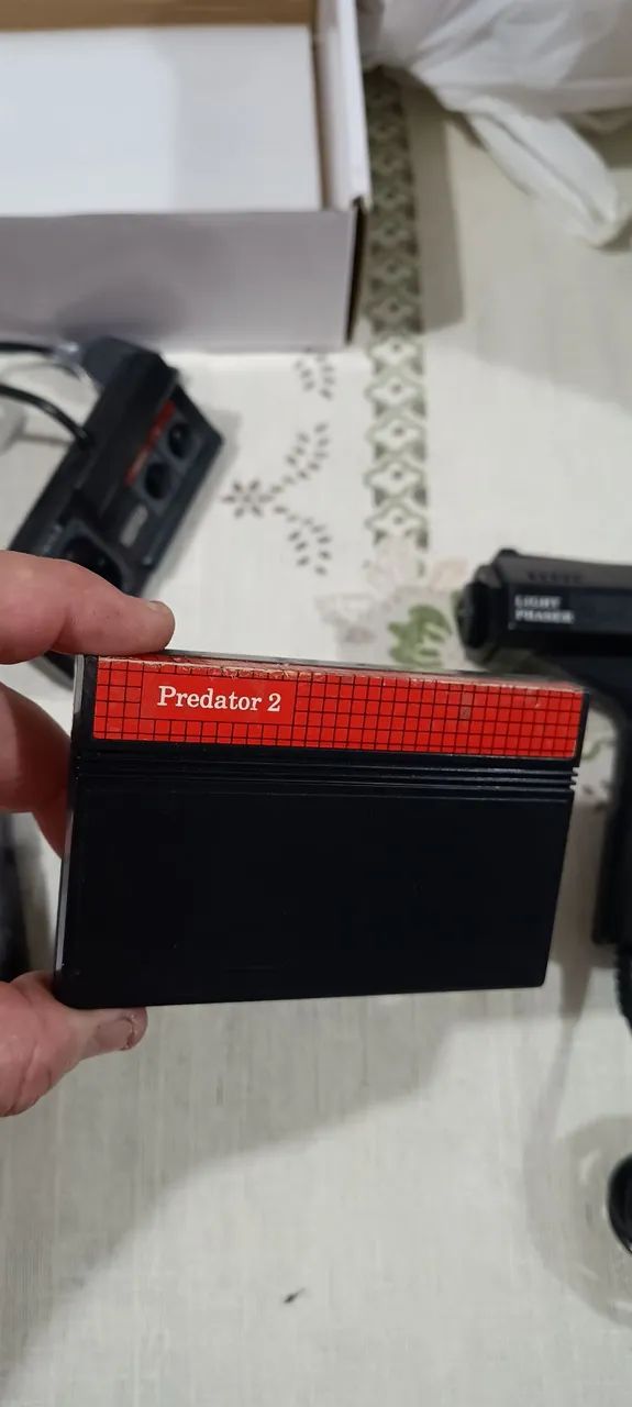 Controle Master System + Jogos + Light Phaser !!!Tudo original 64308649573505123