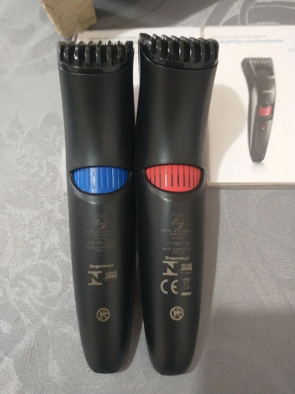 Duas Máquinas Aparador Barbeador de Barba Philips  - Foto 5