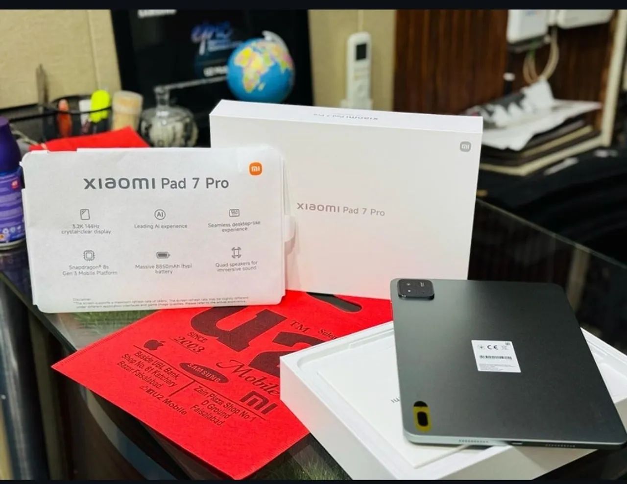 Xiaomi Pad 7 Pro - Tela 3.2K, Snapdragon 8s