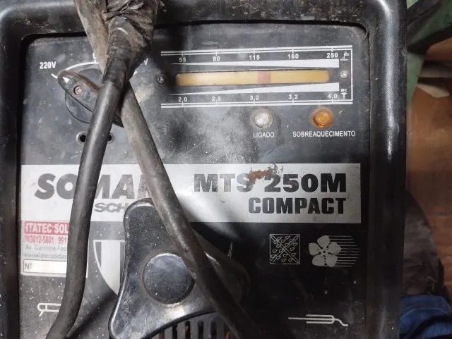 Máquina de Solda Somar 250A Compac MTS-250