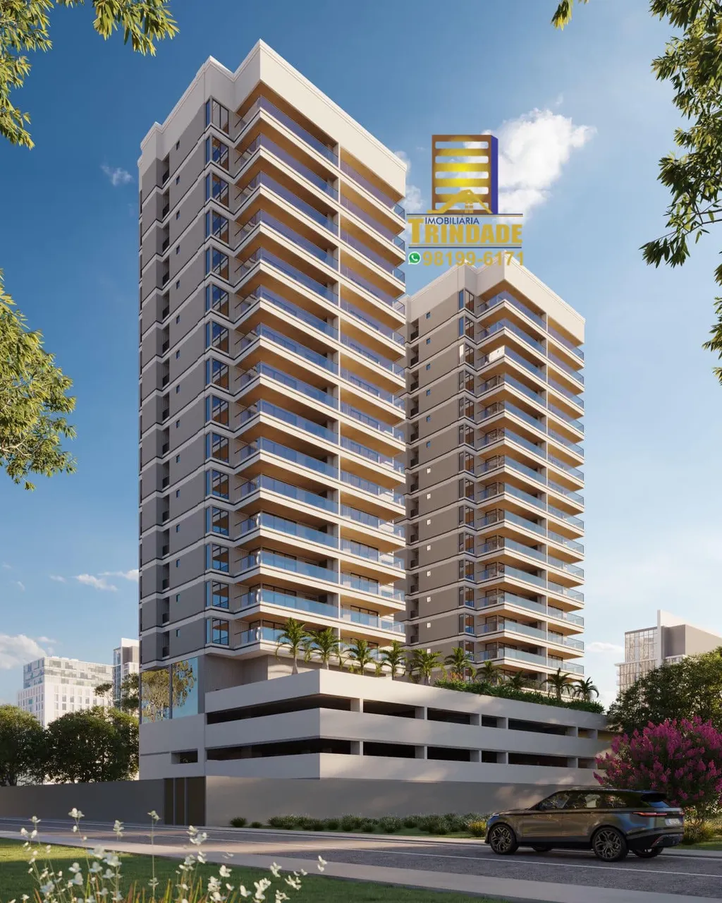 LINDO APARTAMENTO DE ALTO PADRAO NA PONTA D AREIA, ENTRADA FACILITADA , ZION , CONSTRUÇAO