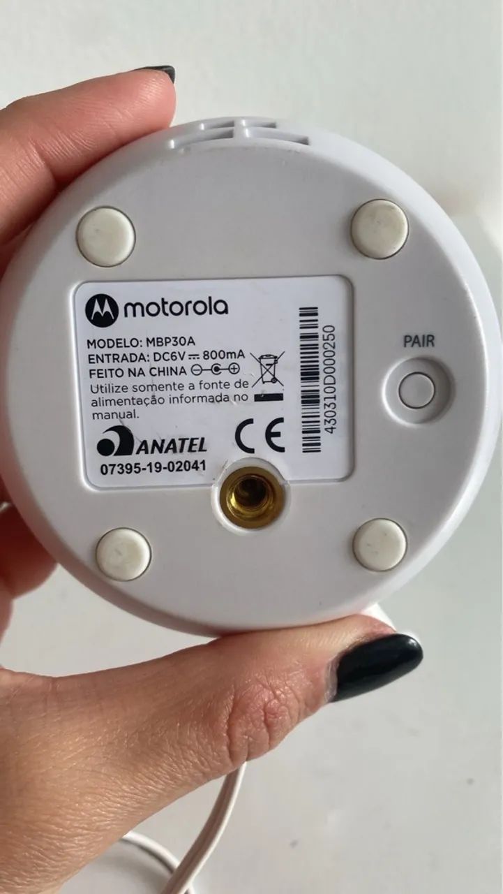 Câmera Babá Eletrônica Motorola MBP30A - Foto 5