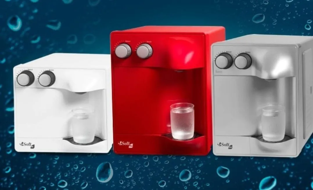 Purificador de Água Soft em Cores Vibrantes