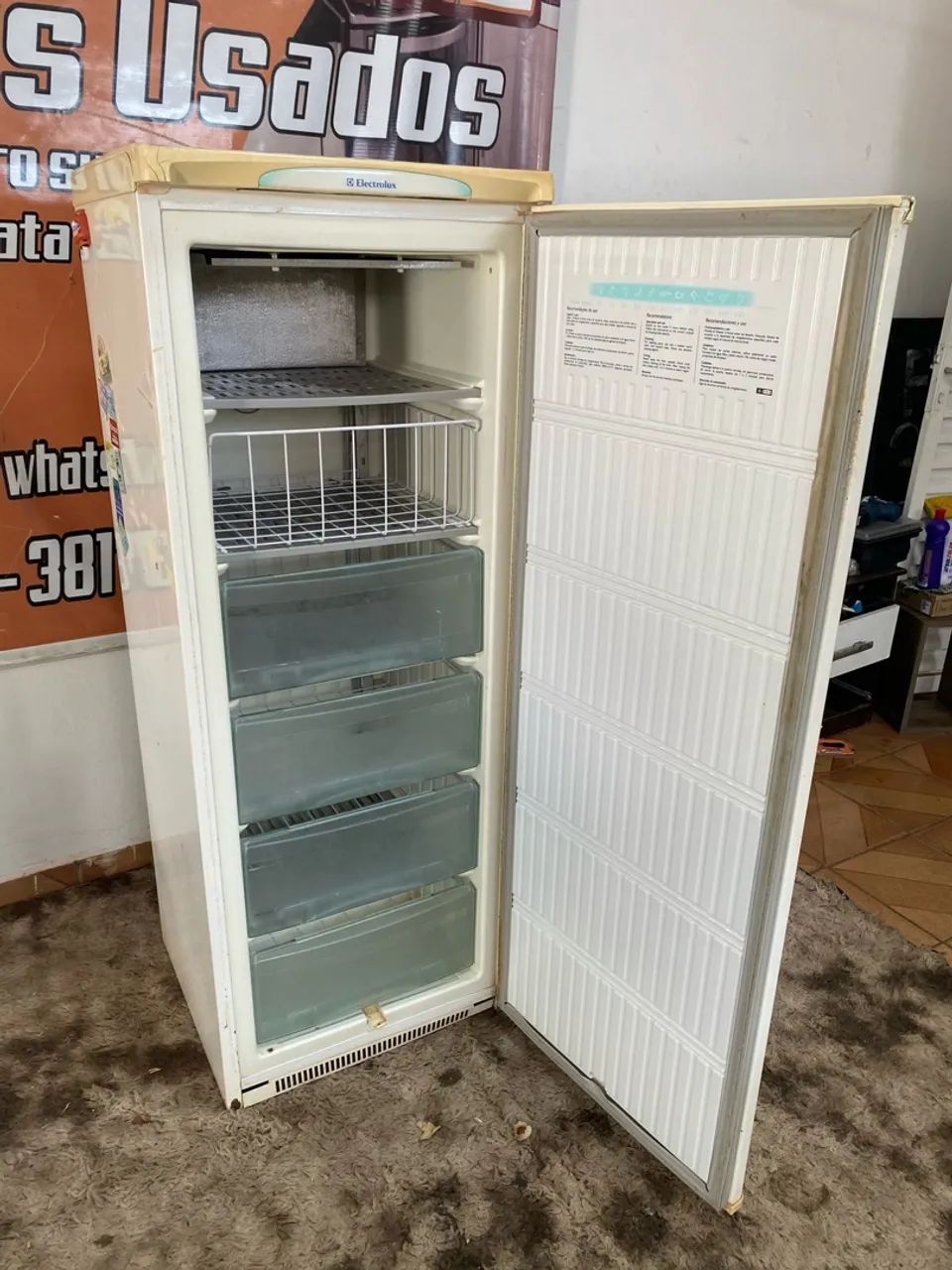 Frezzer Electrolux 210 litros (entrego) - Foto 4