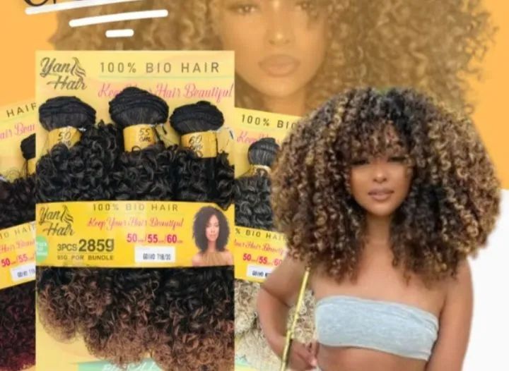 Cabelo organico + a aplicação 