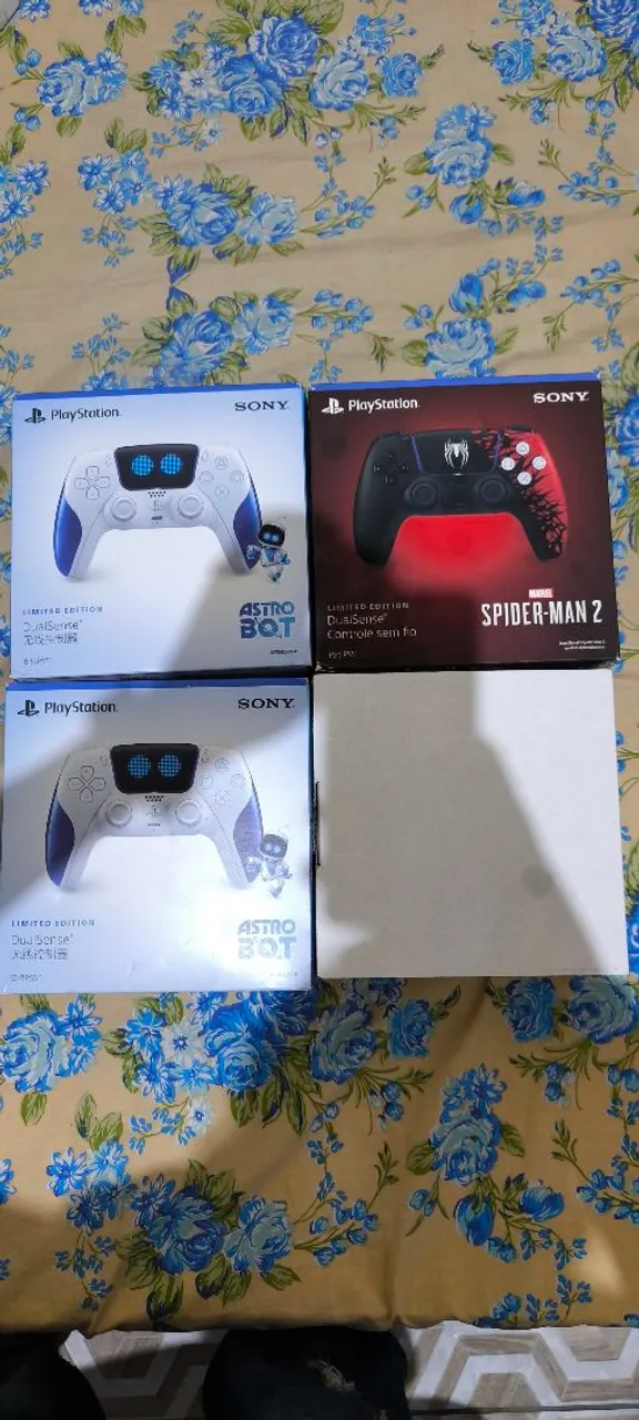 Vende novo lacrado Controles DualSense Astro Bot e Spider-Man 2 - Edição Limitada
