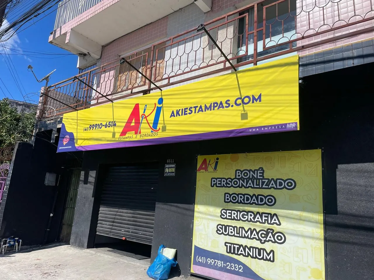 Lona pra placa de fachada 