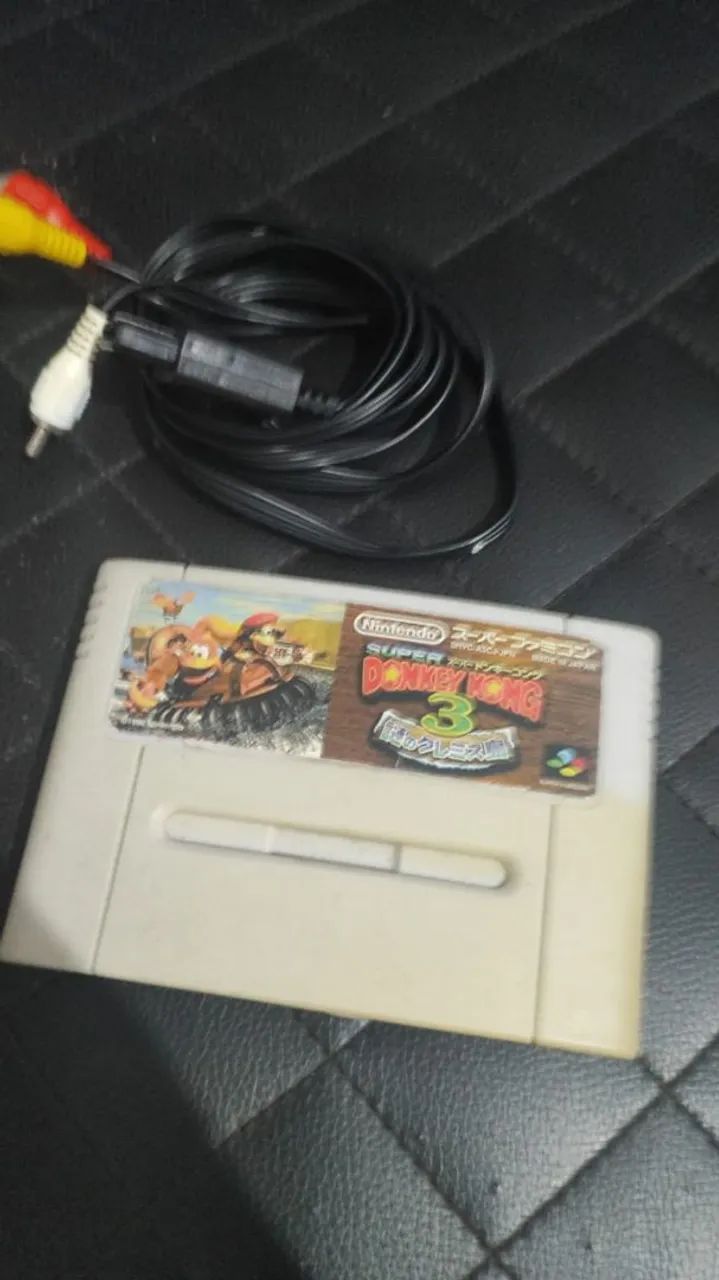 Super Nintendo Nitendo snes com Dk 3 donkey kong - Foto 3