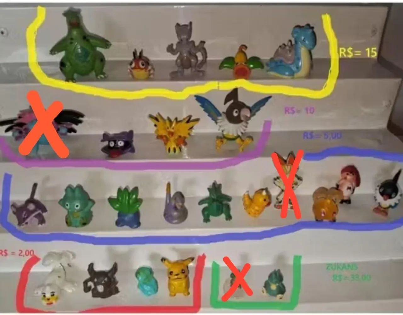 Miniaturas Bonecos Pokemon - Foto 3