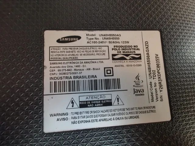 TV SAMSUNG UN48H5550AGXZD - LEIA O ANUNCIO - Foto 3