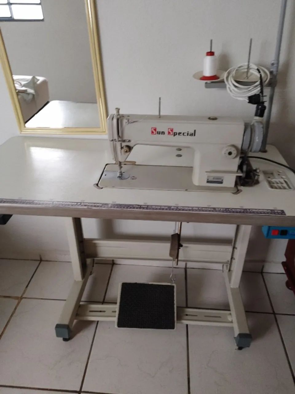 Used Industrial Straight-Stitch Sewing Machine