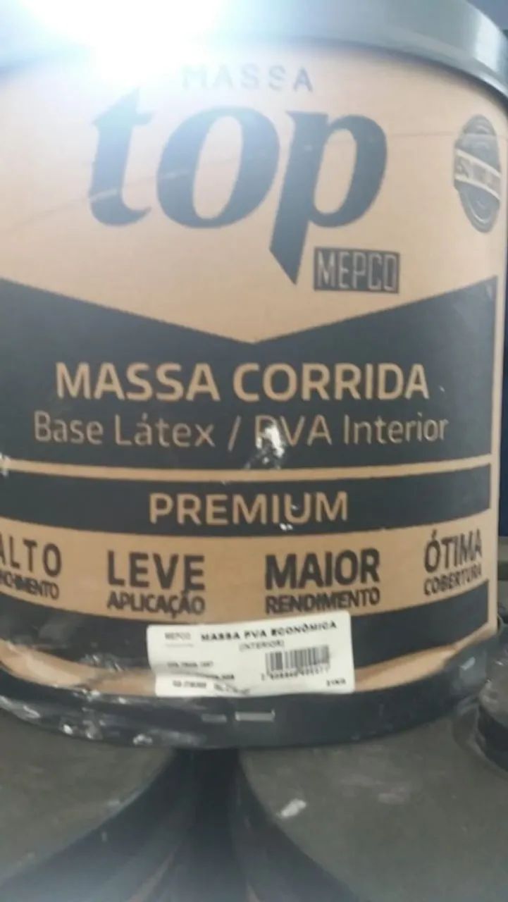 Barrica de Massa corrida PVA 21kg