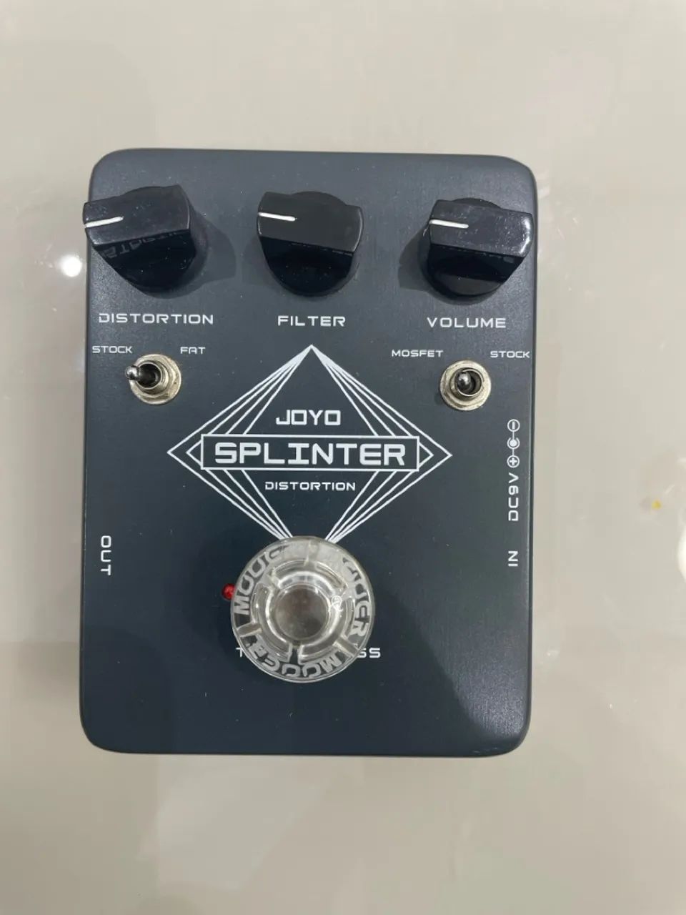 Pedal Joyo Splinter Distortion (Clone do RAT2) - Foto 3