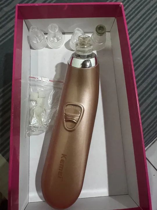 Removedor de cravos e espinhas Kemei LE-MR5 - Foto 2