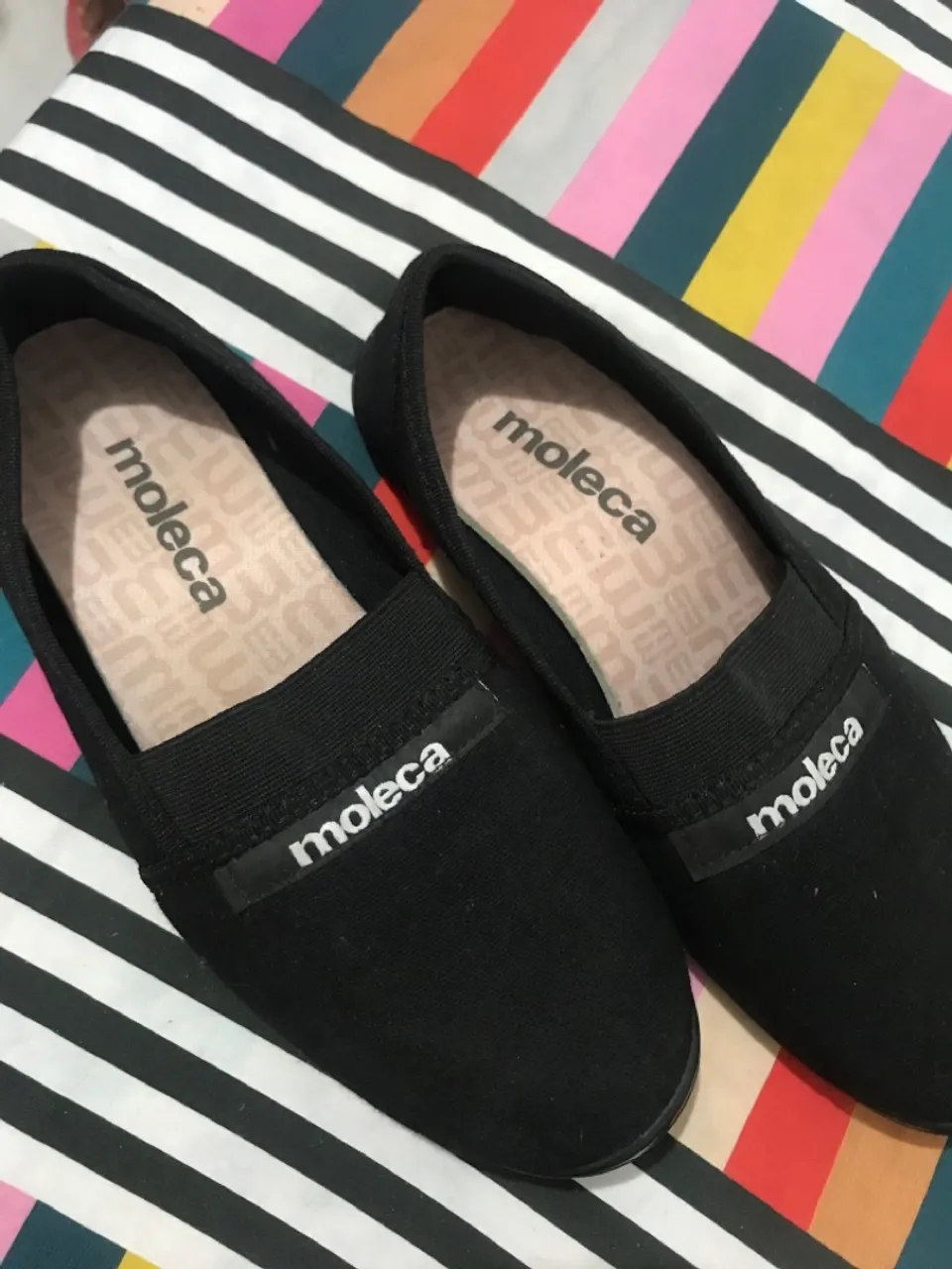 Sapatilha Moleca Preta - Conforto e Estilo!
