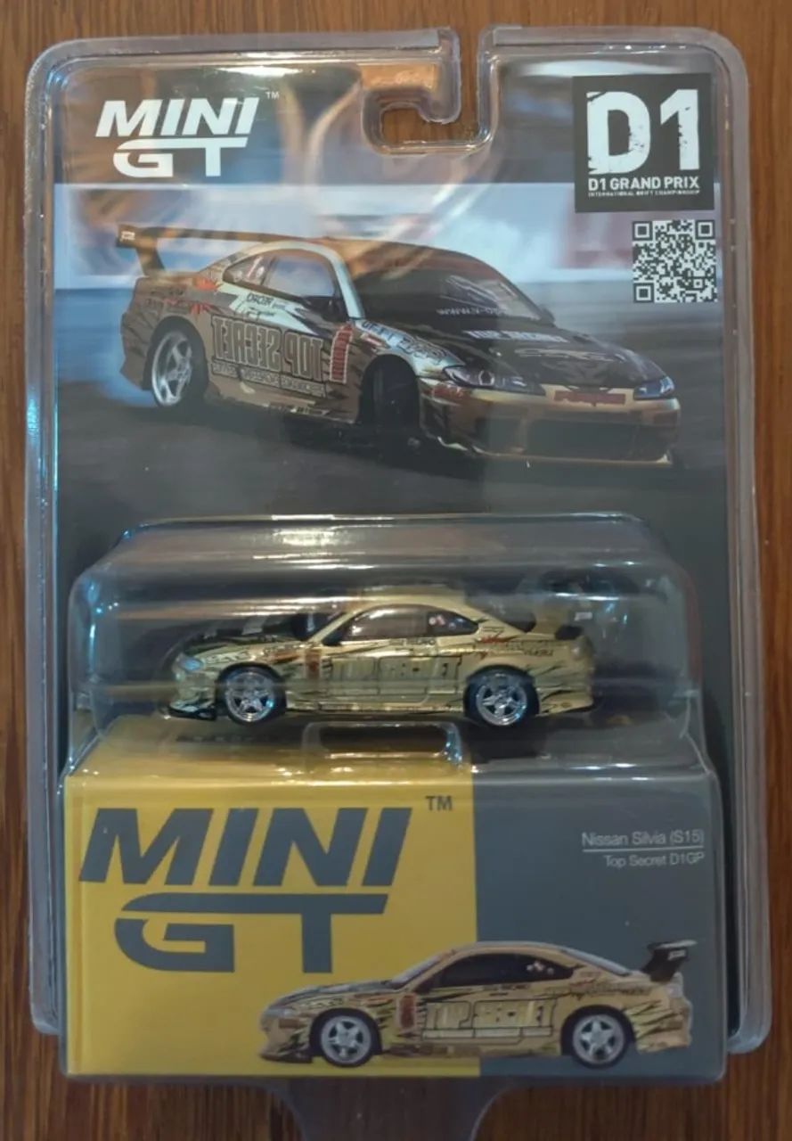 Mini GT Nissan Silvia (s15) Top Secret D1GP - Hobbies e coleções