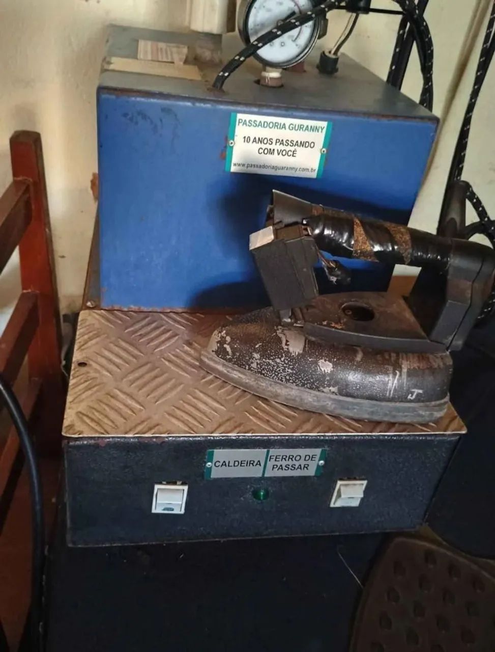 Vendo caldeira de passar roupa revisada 5 litros  - Foto 4