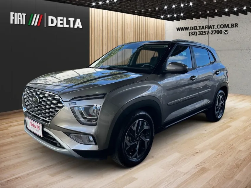 Hyundai Creta Platinum 1.0 Turbo 2023 - Prata..
