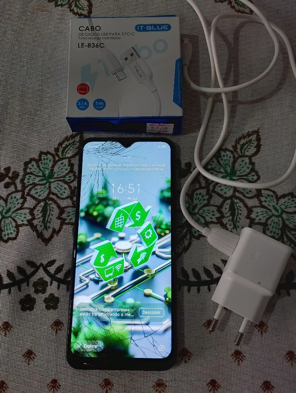 Vendo celular Infinix Hot 11 X689F