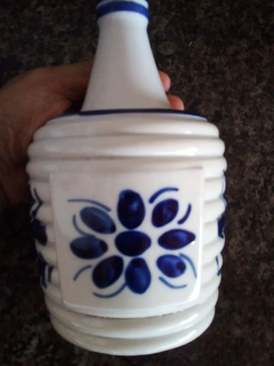 Moringa com caneca porcelana colonial pintada a mão Monte Sião  - Foto 3