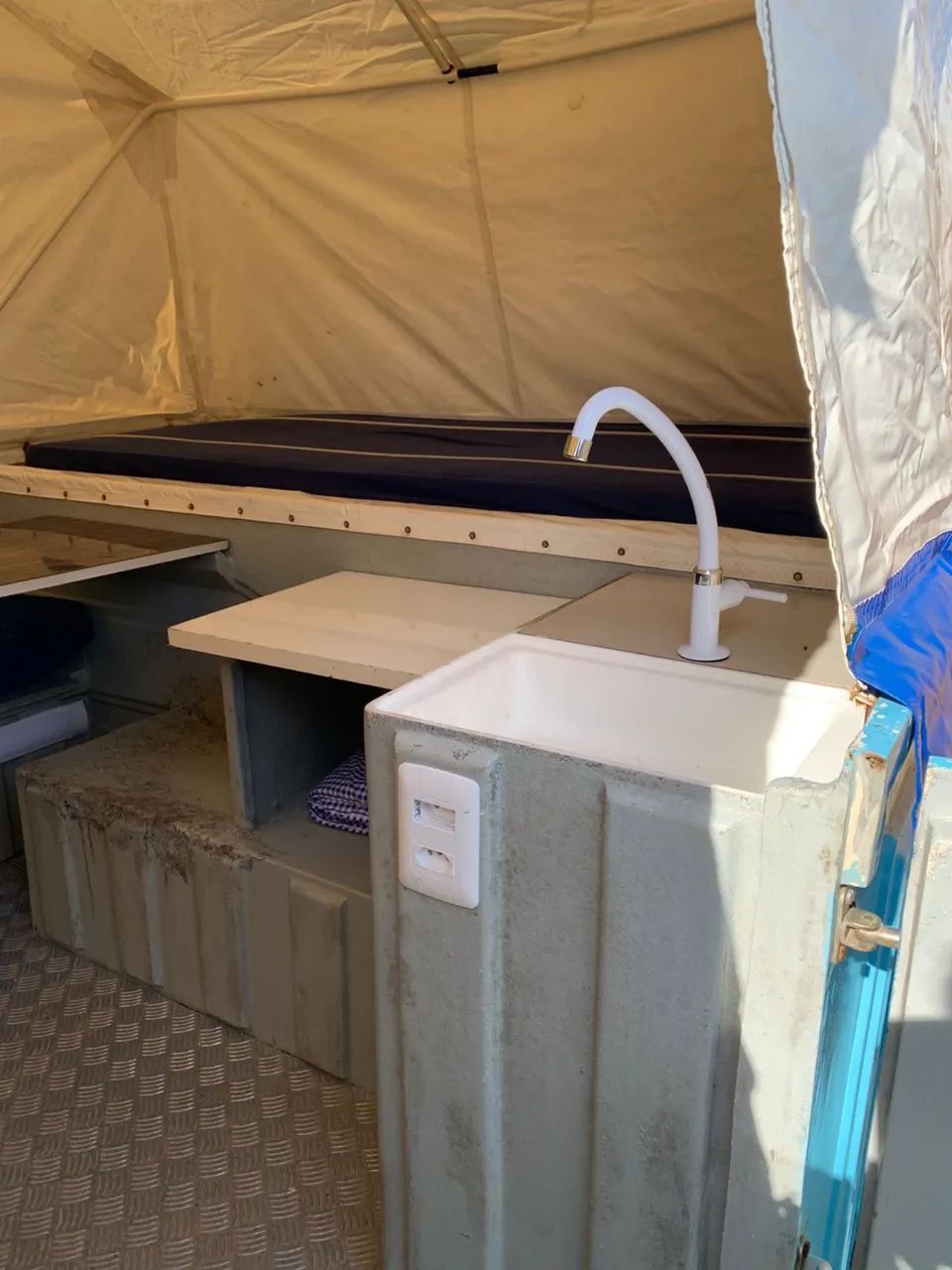 Reboque Manfro Machão barraca trailer Motorhome  - Foto 2