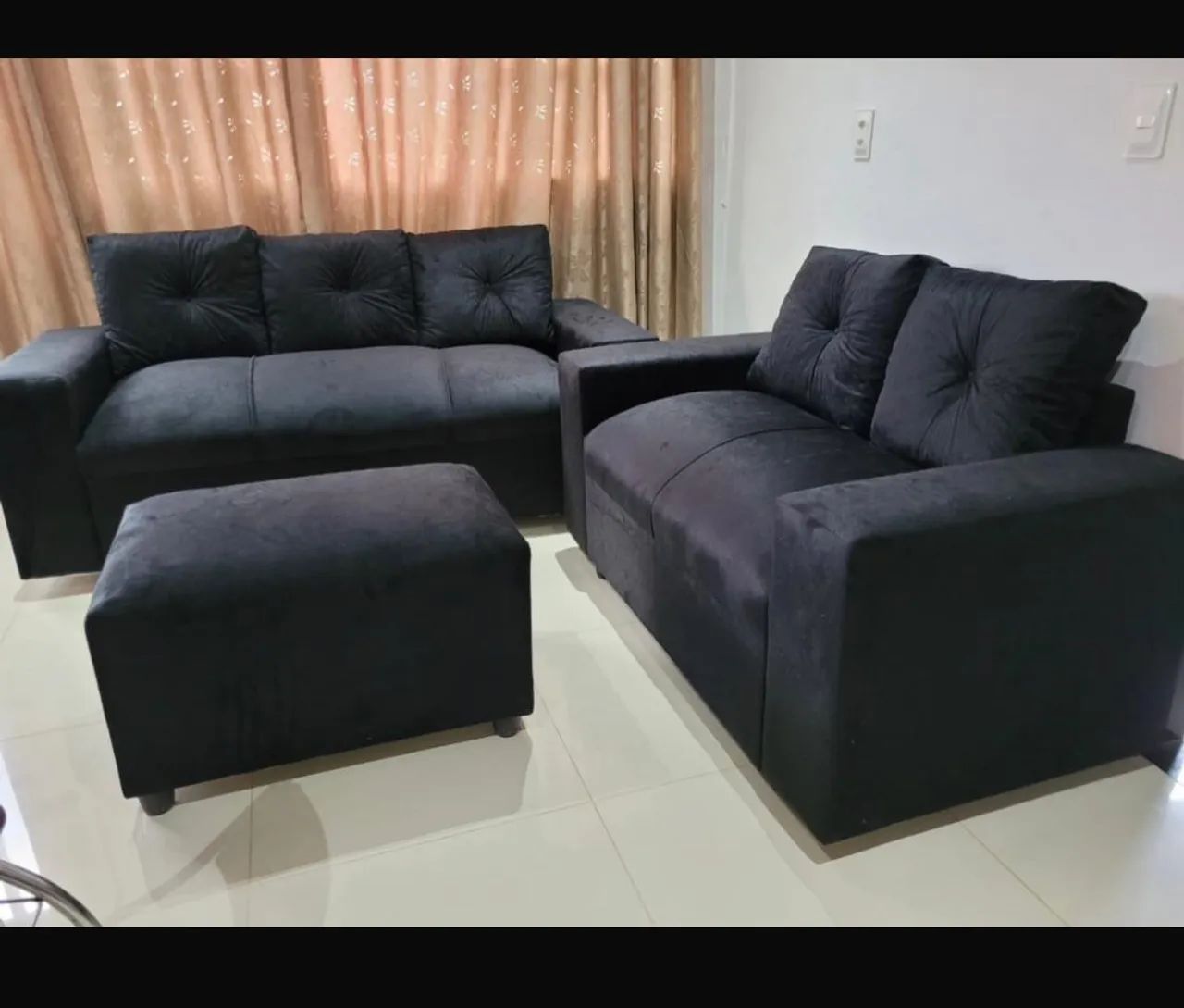 !!!NEW!! SOFA SET WITH PUFF!!! 12 x $89.9064618325027715121