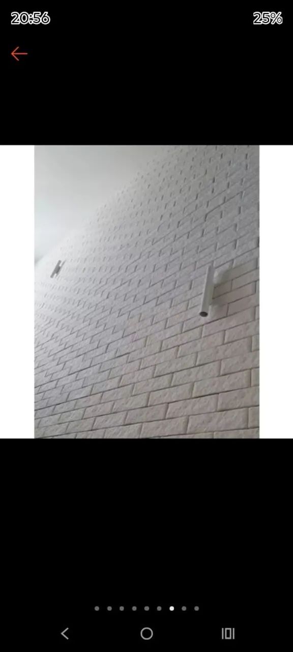 Revestimento de gesso 3d modelo tijolinho rústico rockface para Ambientes Sofisticados - Foto 6