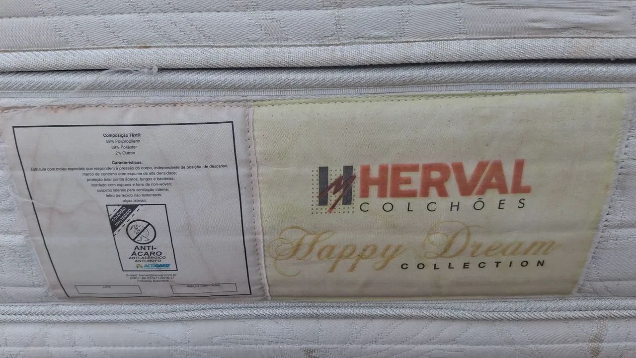 Cama Box herval Priority Casal padrão conservada - Foto 2