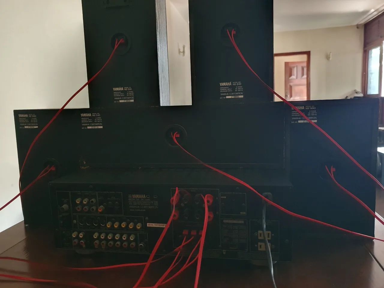 Home Theater Yamaha RX-V496  - Foto 2