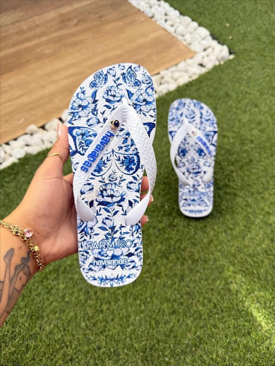 Sandália Havaiana Atacado e Varejo Chinelo Feminino Farm 33 ao