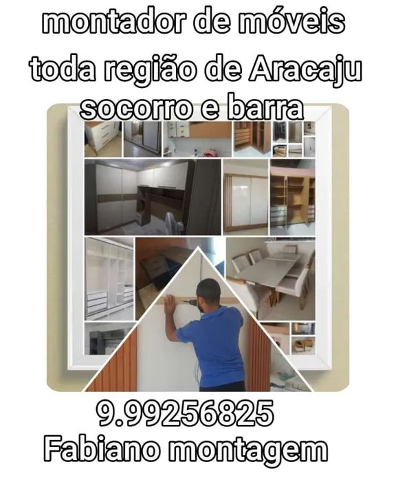 Montador de móveis todos bairro de Aracaju 
