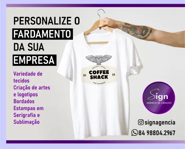 Camisetas personalizadas / fardamentos