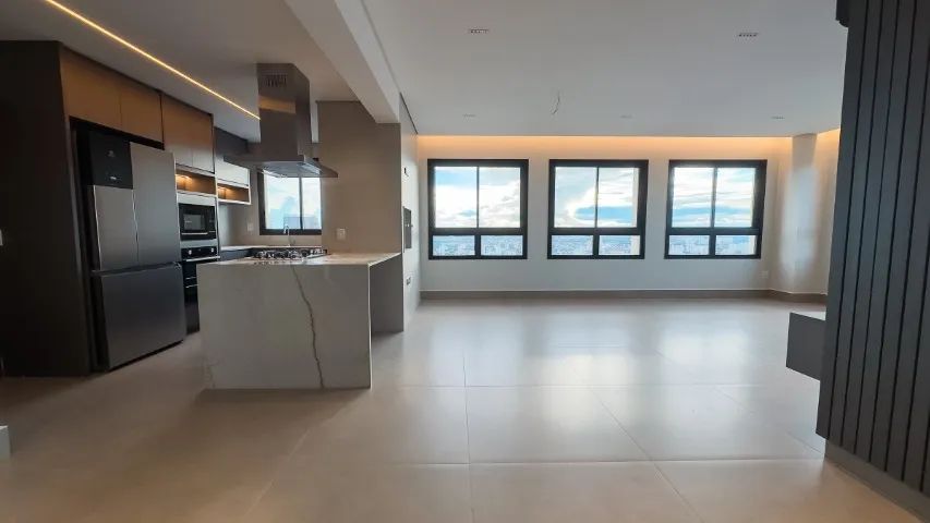 Blanc Casa Design, 137m, 3 suites, semi mobiliado, Setor Bueno, 38 andar vista parque vaca