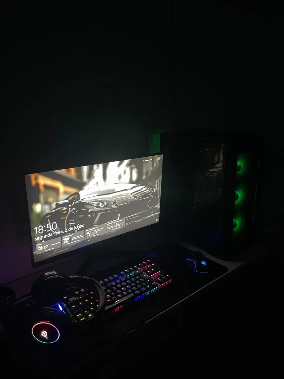 PC GAMER COMPLETO RODANDO TUDO 