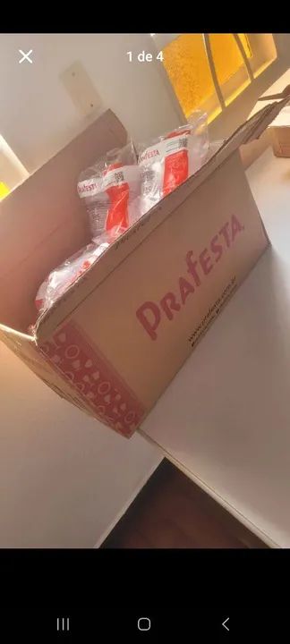 CAIXA DE COPO COM TAMPA 145ML - Foto 3